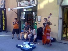 Strassenmusik Perugia